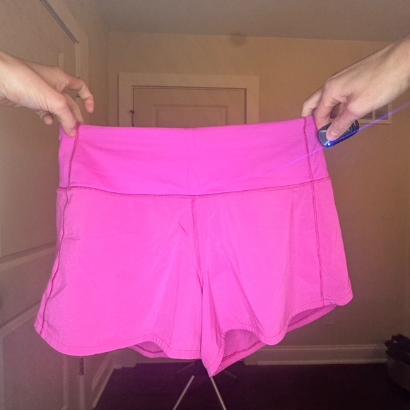 Lululemon Speed Up Short 4" – Pink – Size 8 - Picture 4 of 4